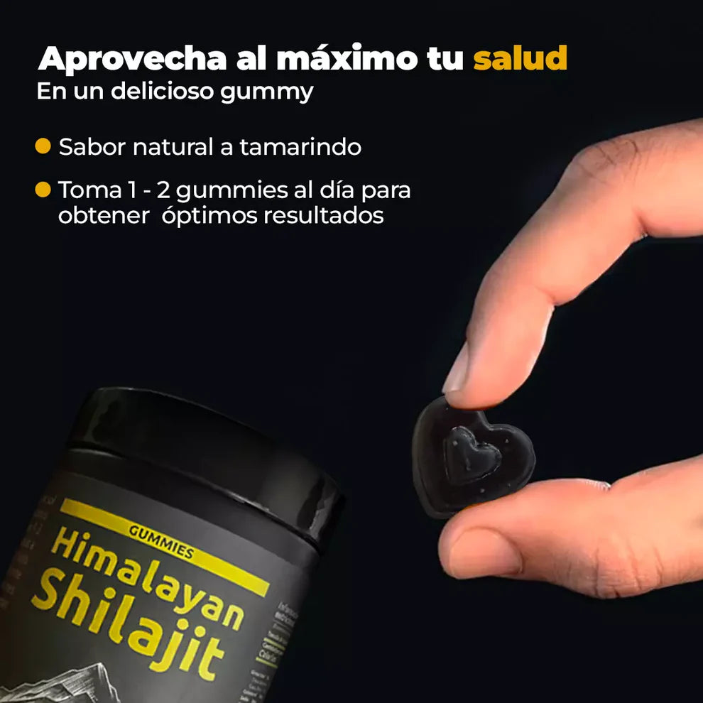 Shilajit Vital Gummies - Energía Ancestral en Cada Bocado
